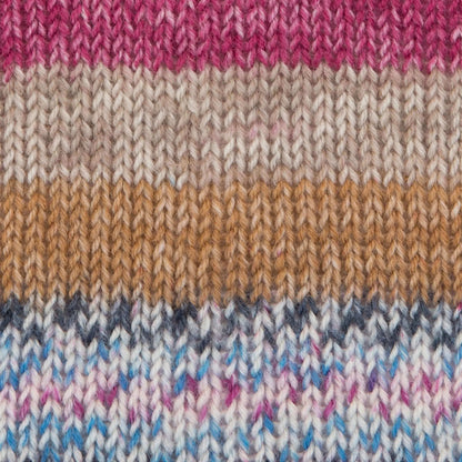 Kit de tricot bonnet queue de cheval (beige-bordeaux-graphite-blanc-royal-rouge-camel)