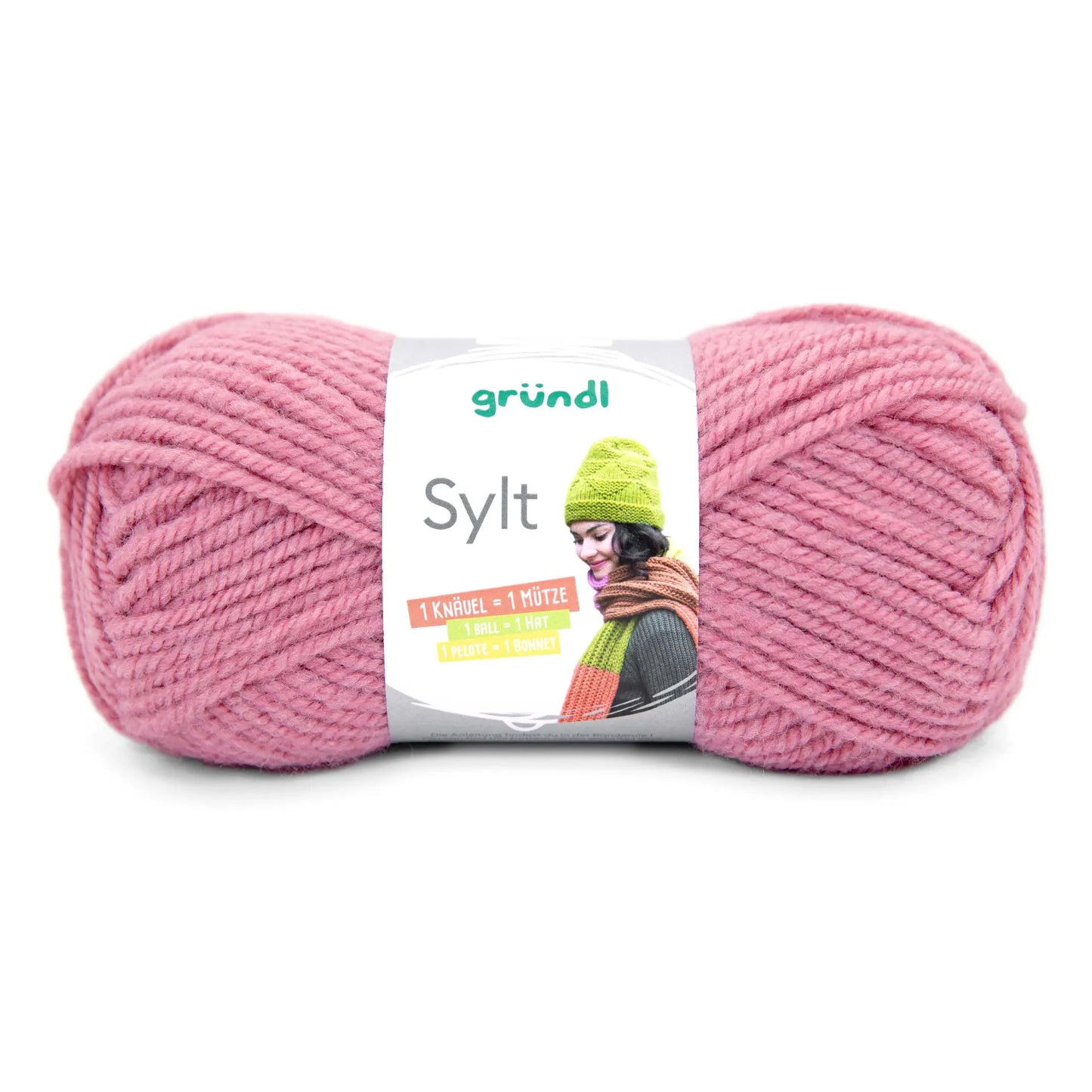 Kit de tricot pull rayé au point de riz
