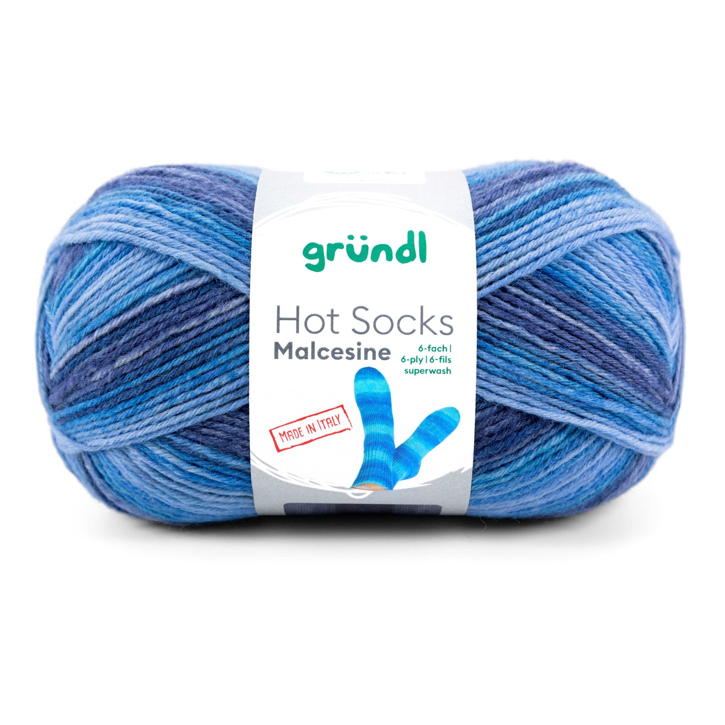 Hot Socks Malcesine, 6-fach