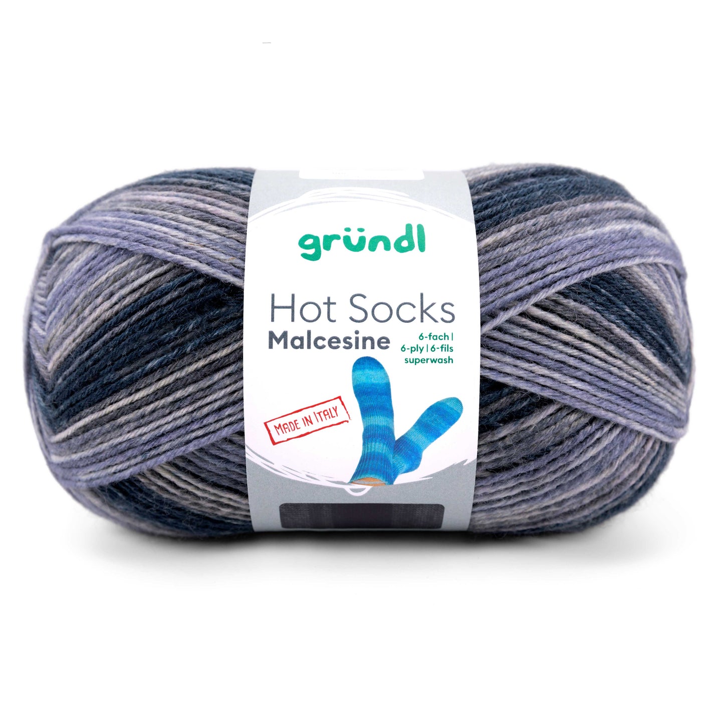 Hot Socks Malcesine, 6-fach