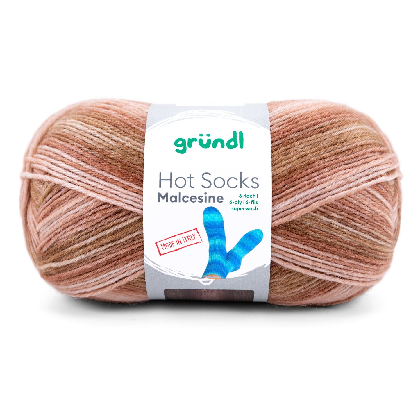 Hot Socks Malcesine, 6-fach