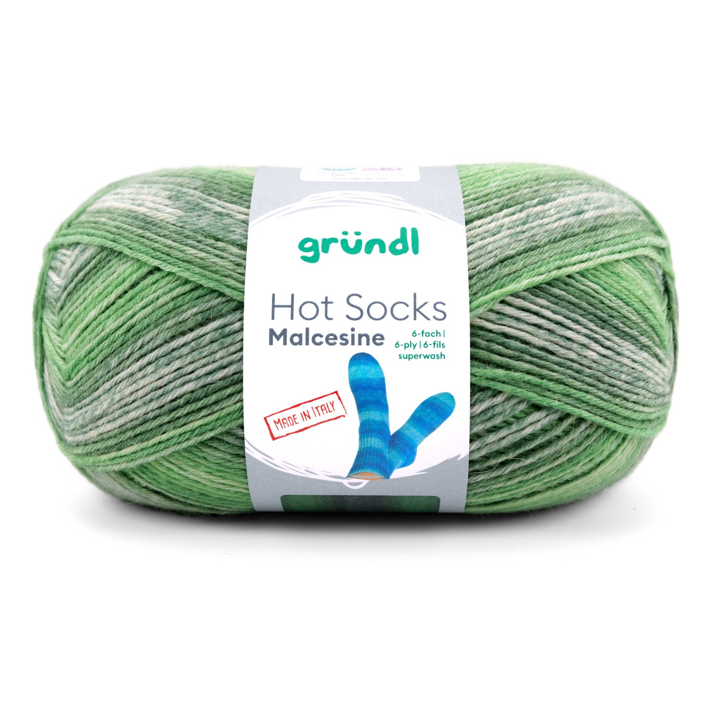 Hot Socks Malcesine, 6-fach