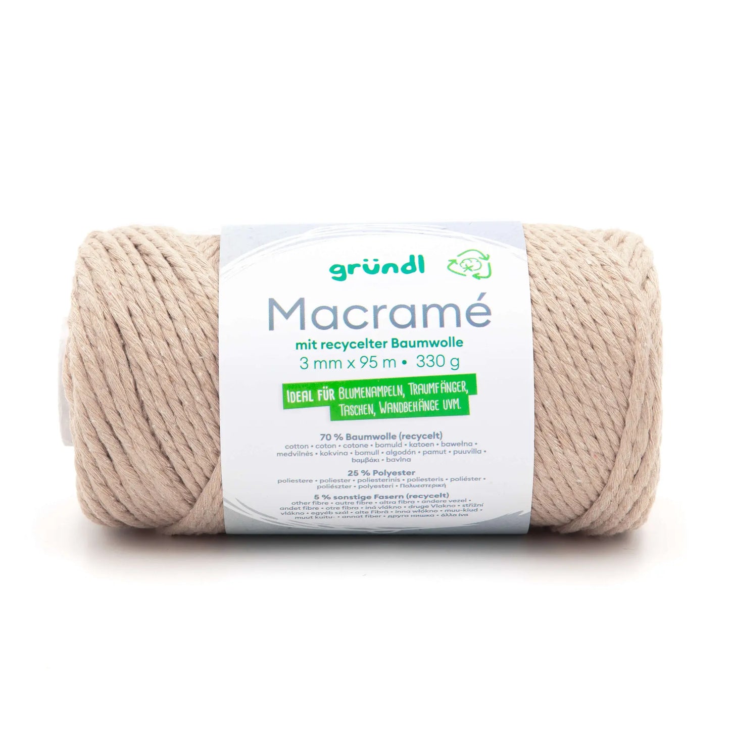 Macramé Set Tragegurt Yogamatte
