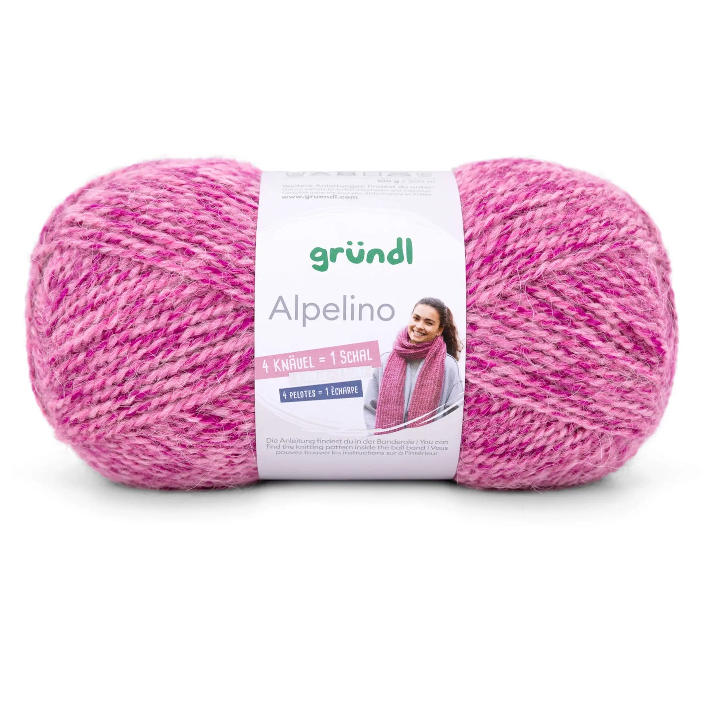 Knitting Kit Berry Dots Raglan Sweater