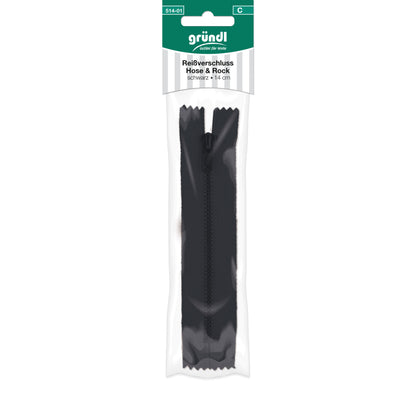 Reißverschluss Hose und Rock, 14 cm
