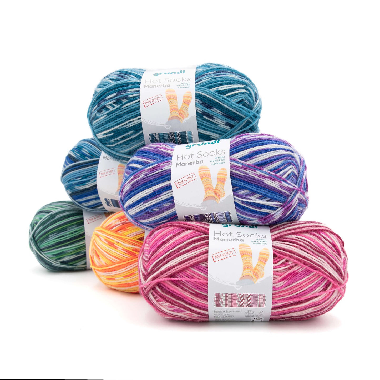 Hot Socks Manerba, 4-fach