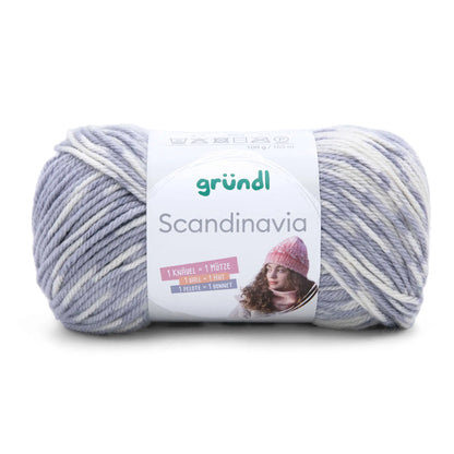 Knitting kit for a vest with a Norwegian pattern