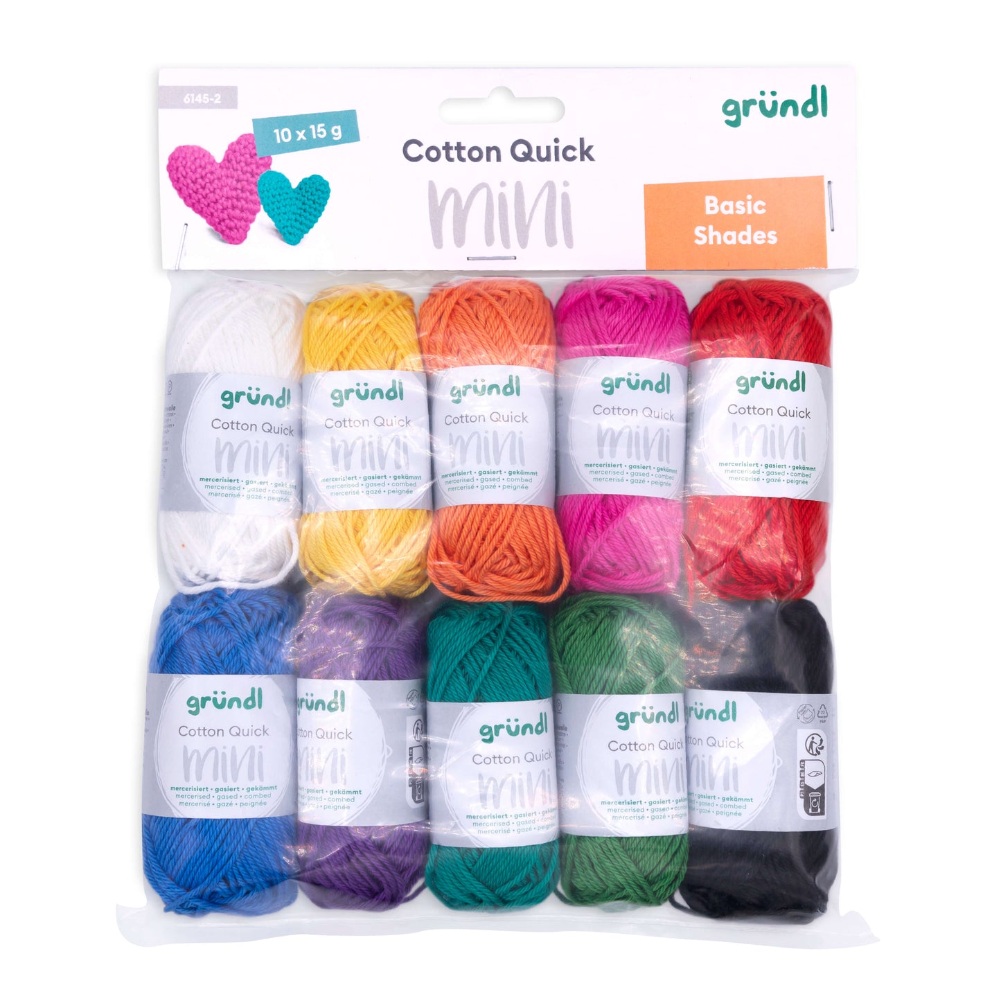Cotton Quick Mini Shades 10 x 15 g - basis
