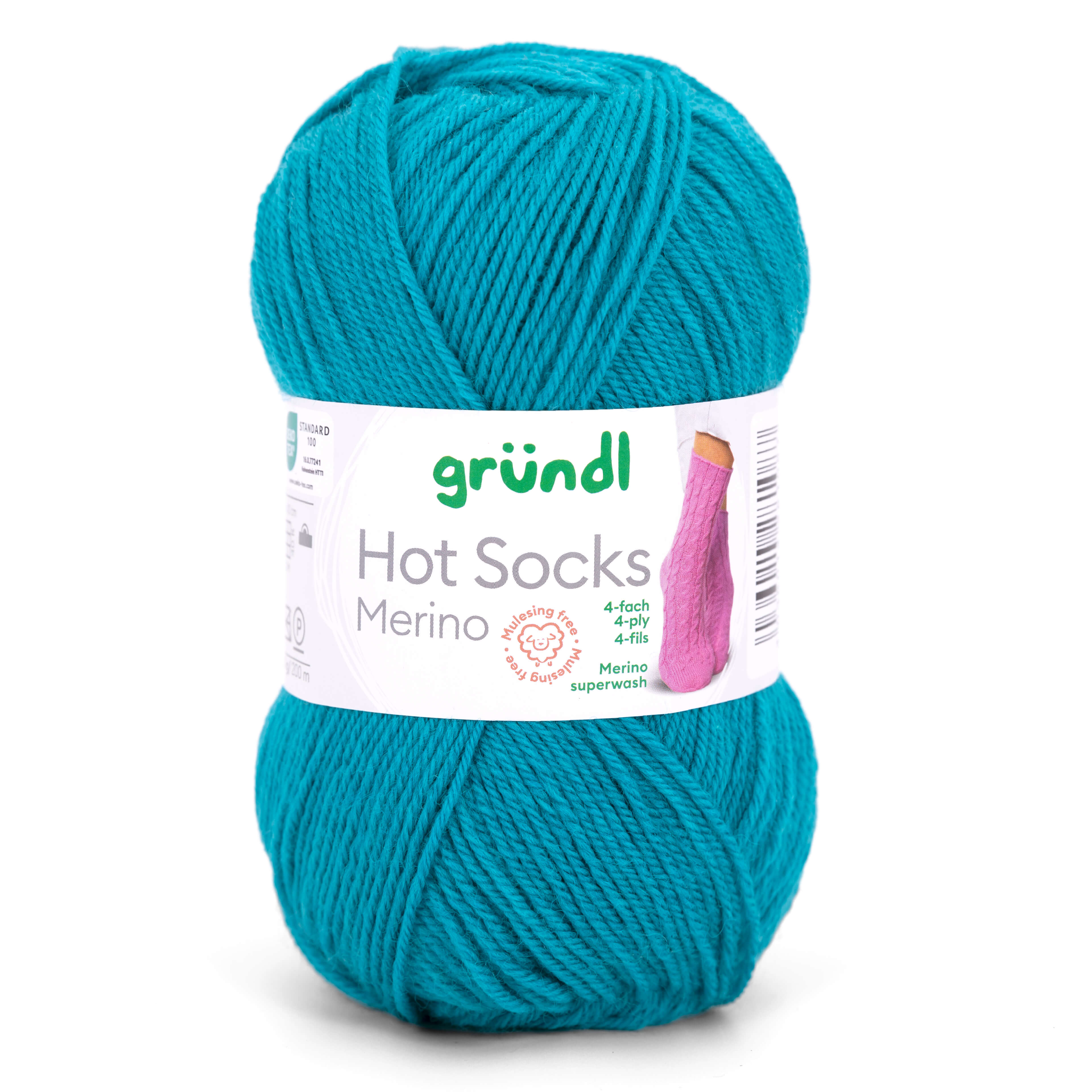 ᐅ Hot Socks Merino – soft 4-ply sock yarn from Gründl
