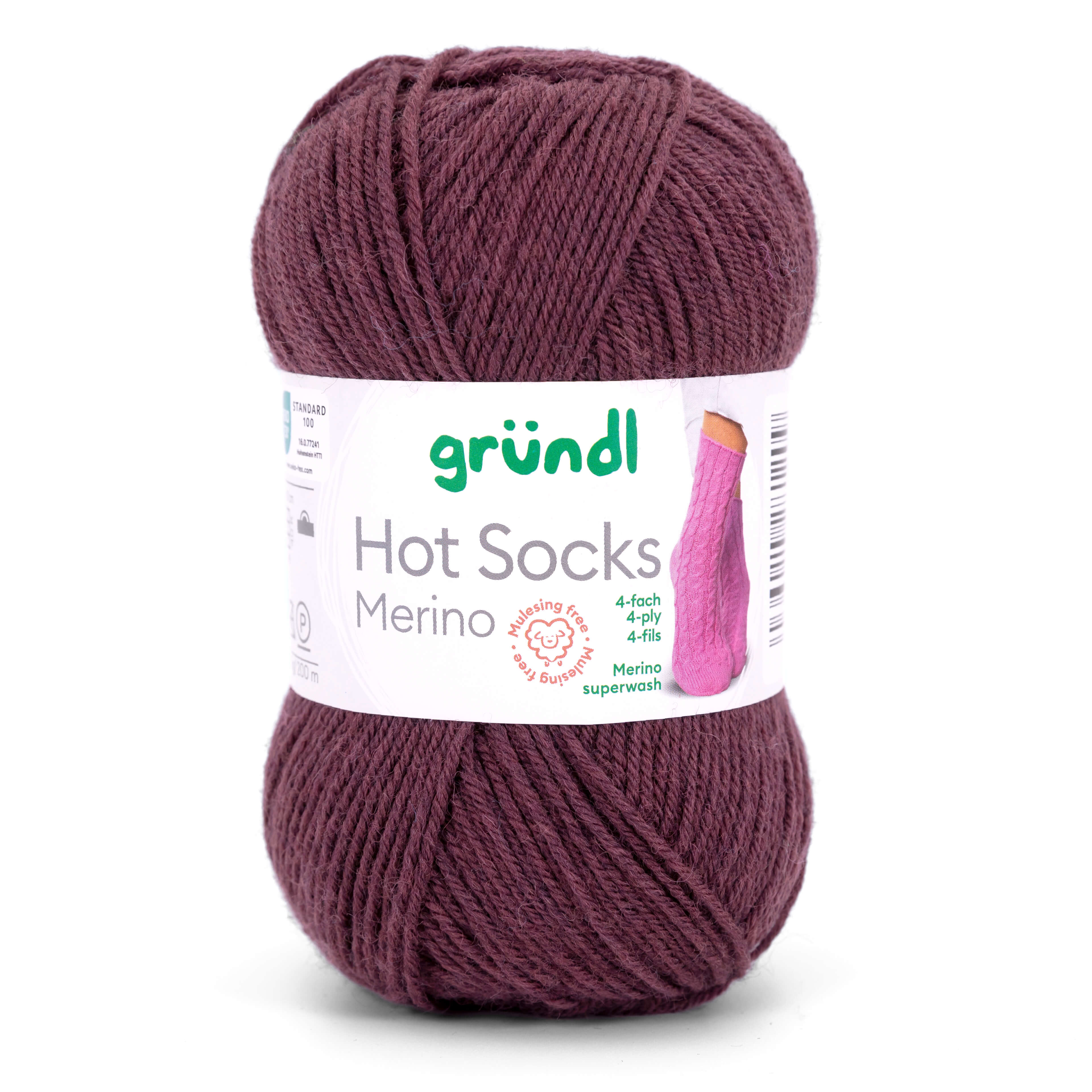 ᐅ Hot Socks Merino – soft 4-ply sock yarn from Gründl
