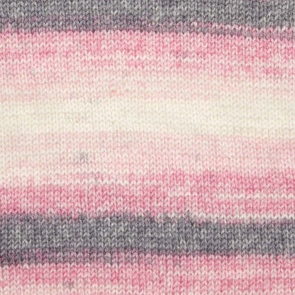 Strickset Schal mit 2-farbigem Patentmuster