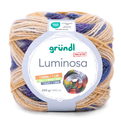 Strickset Luminosa Cardigan mit Farbverlauf Top-Down
