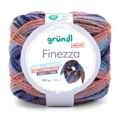 Strickset Dreieckstuch aus Finezza