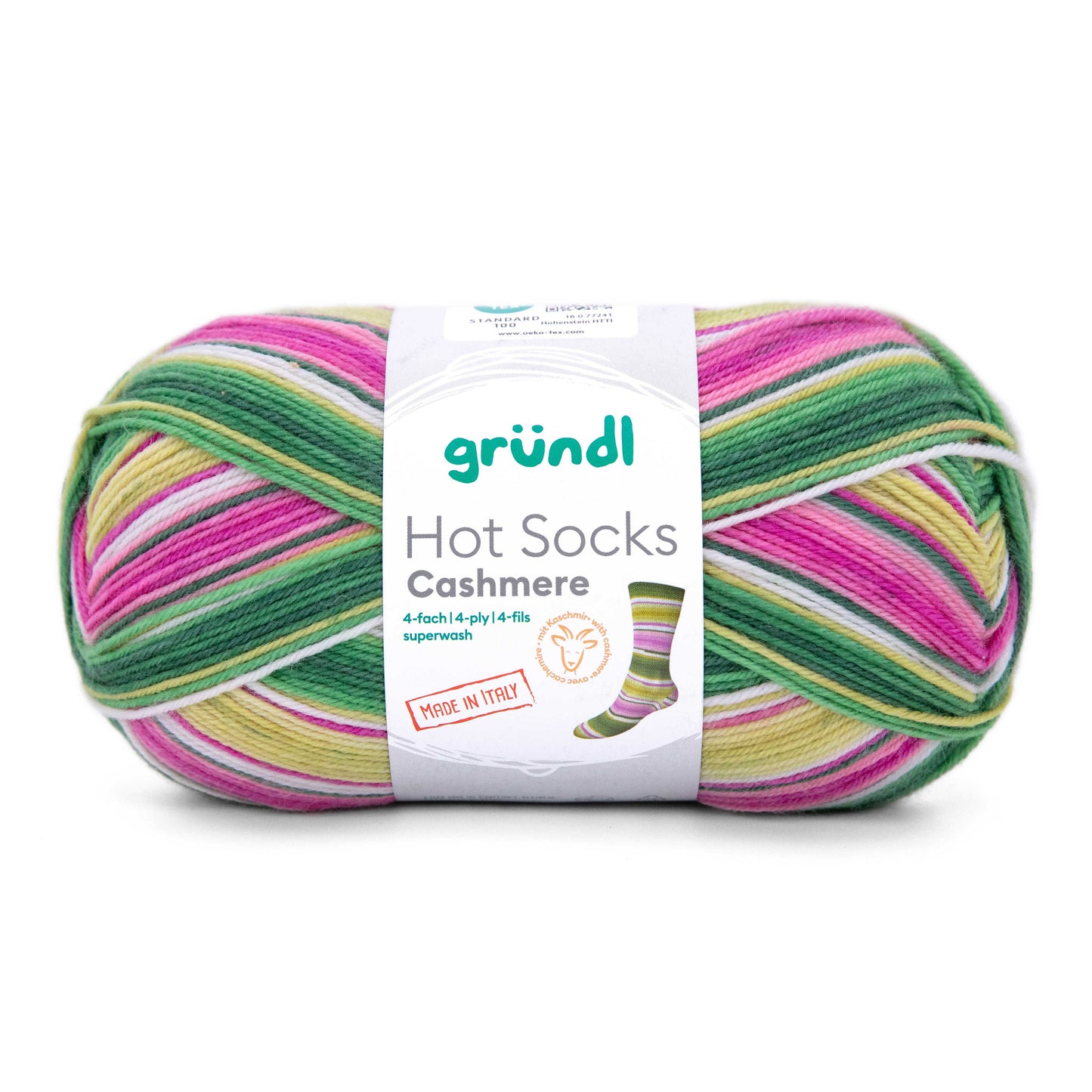 Hot Socks Cashmere, 4-fach