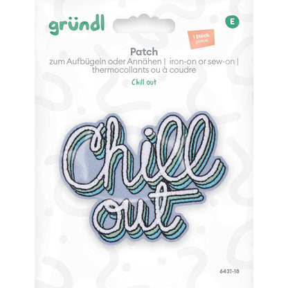 Patches zum Aufbügeln - Chill out