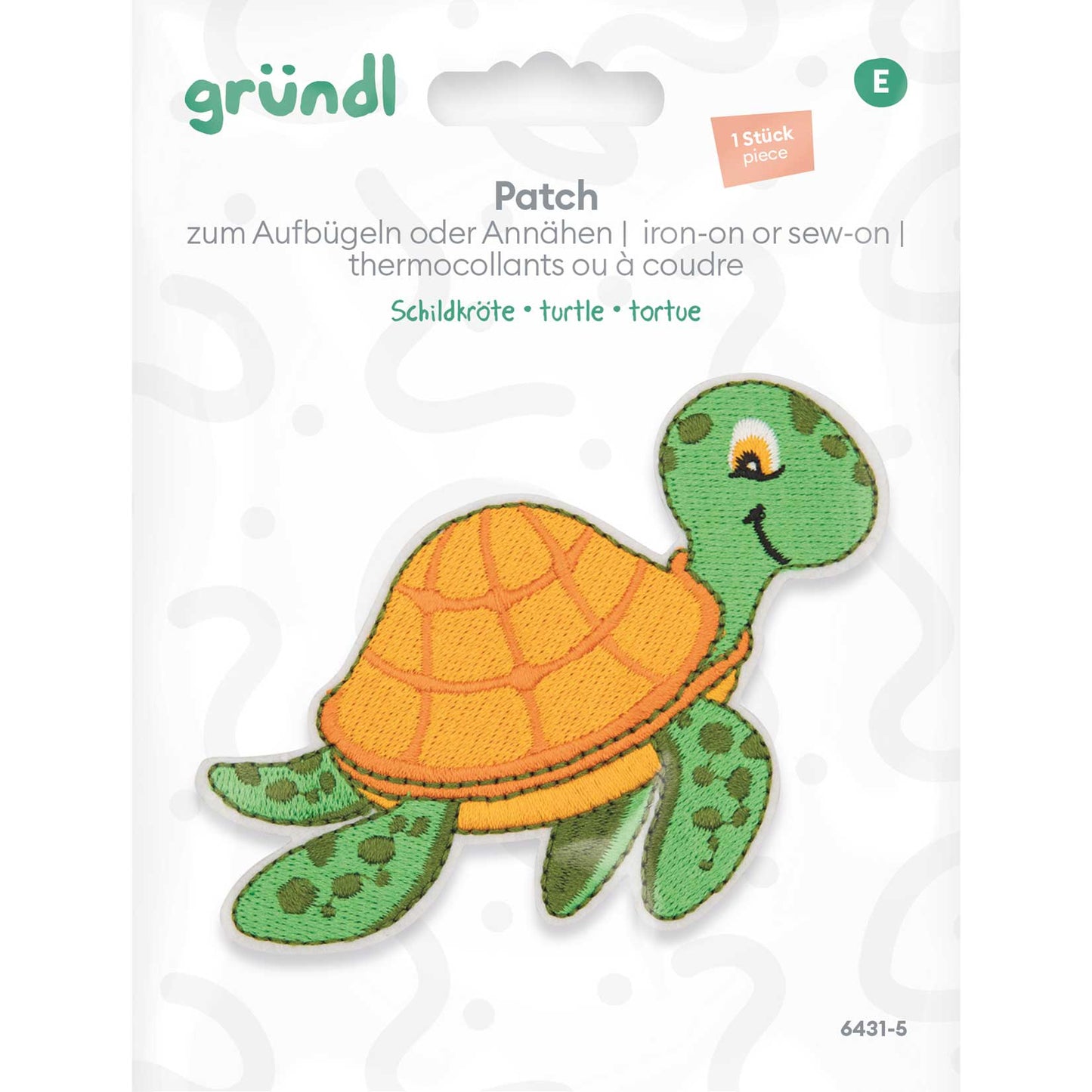 Patches zum Aufbügeln - Schildkröte