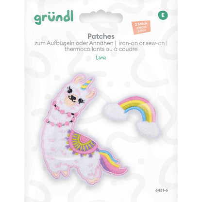 Patches zum Aufbügeln - Lama