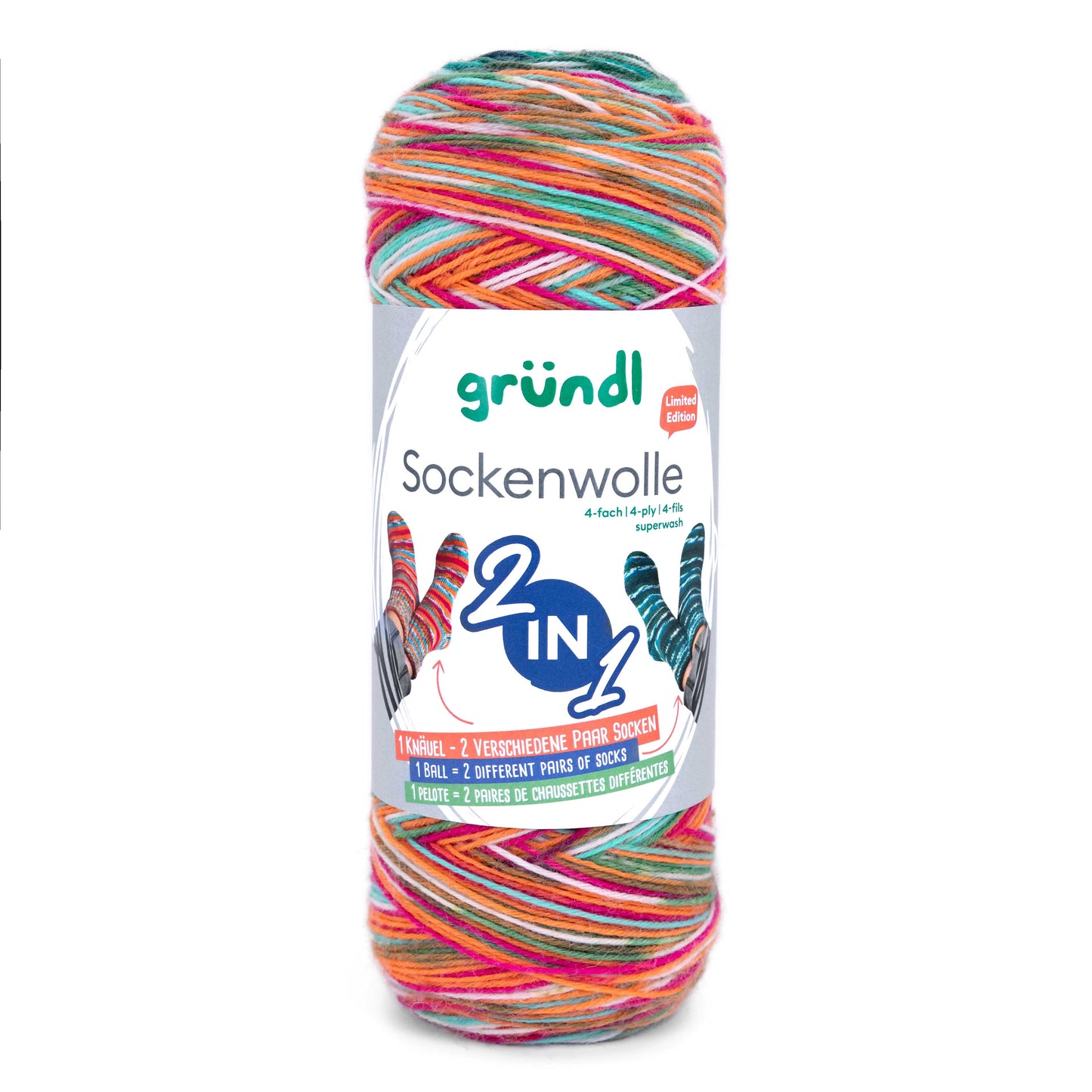 2-in-1 sock yarn