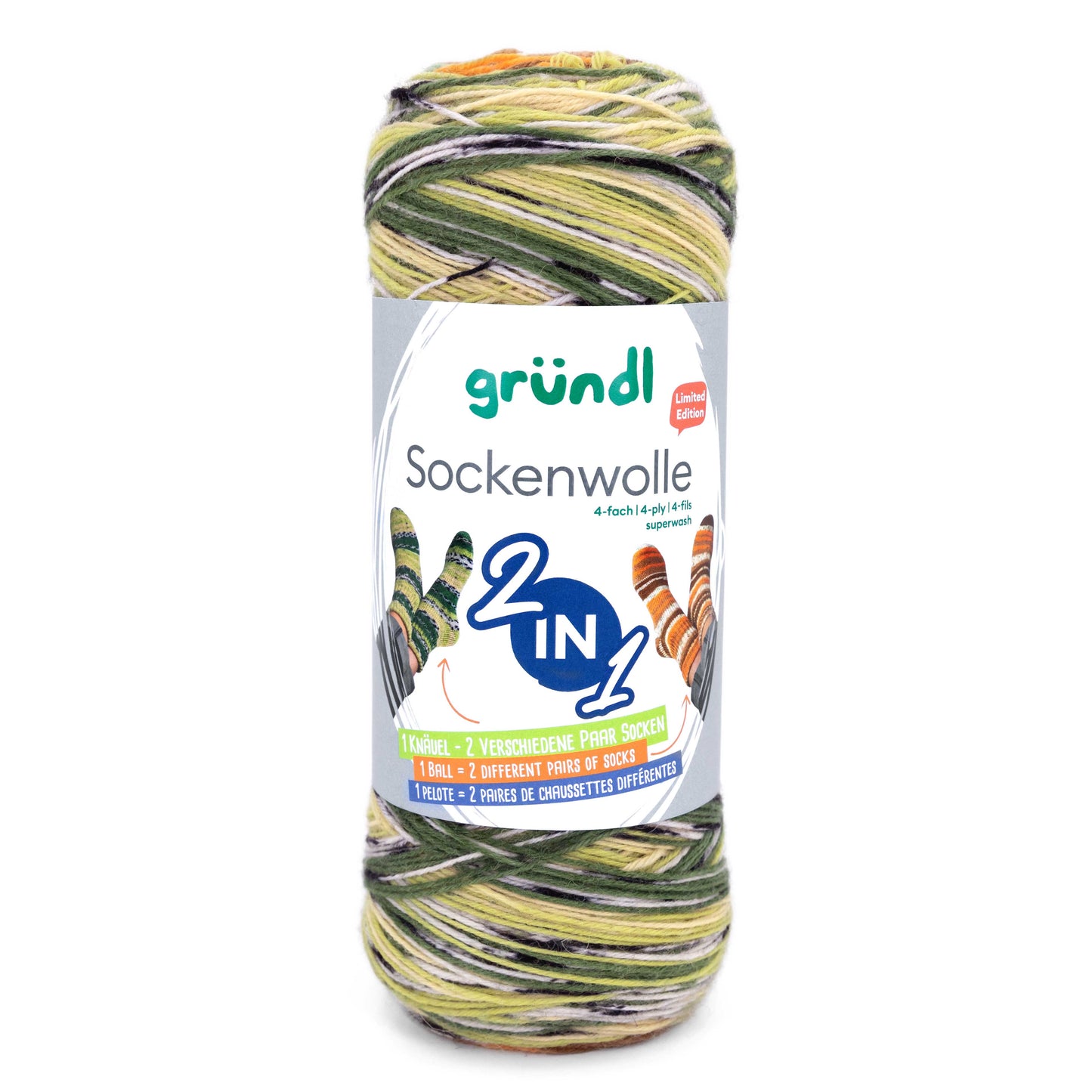 2-in-1 sock yarn