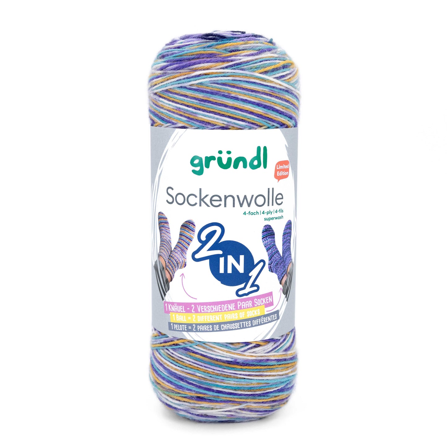 2-in-1 sock yarn