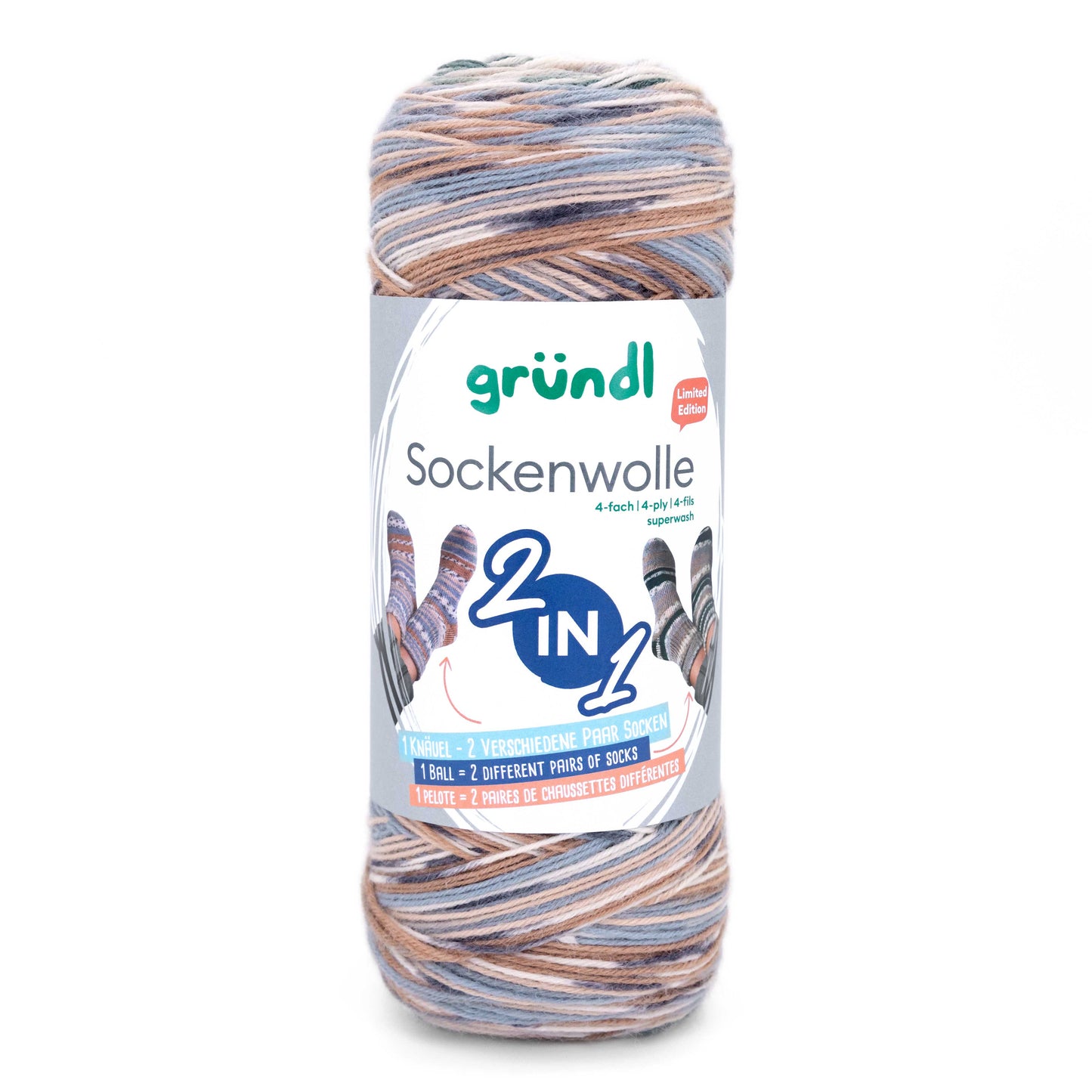 2-in-1 sock yarn