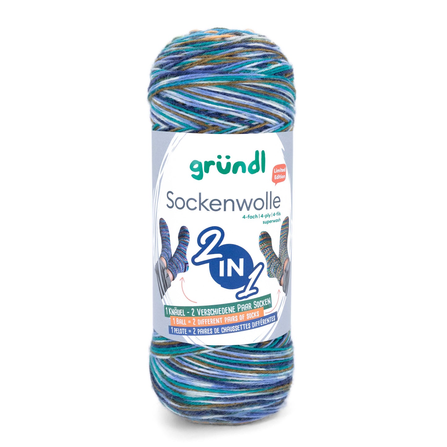 2-in-1 sock yarn