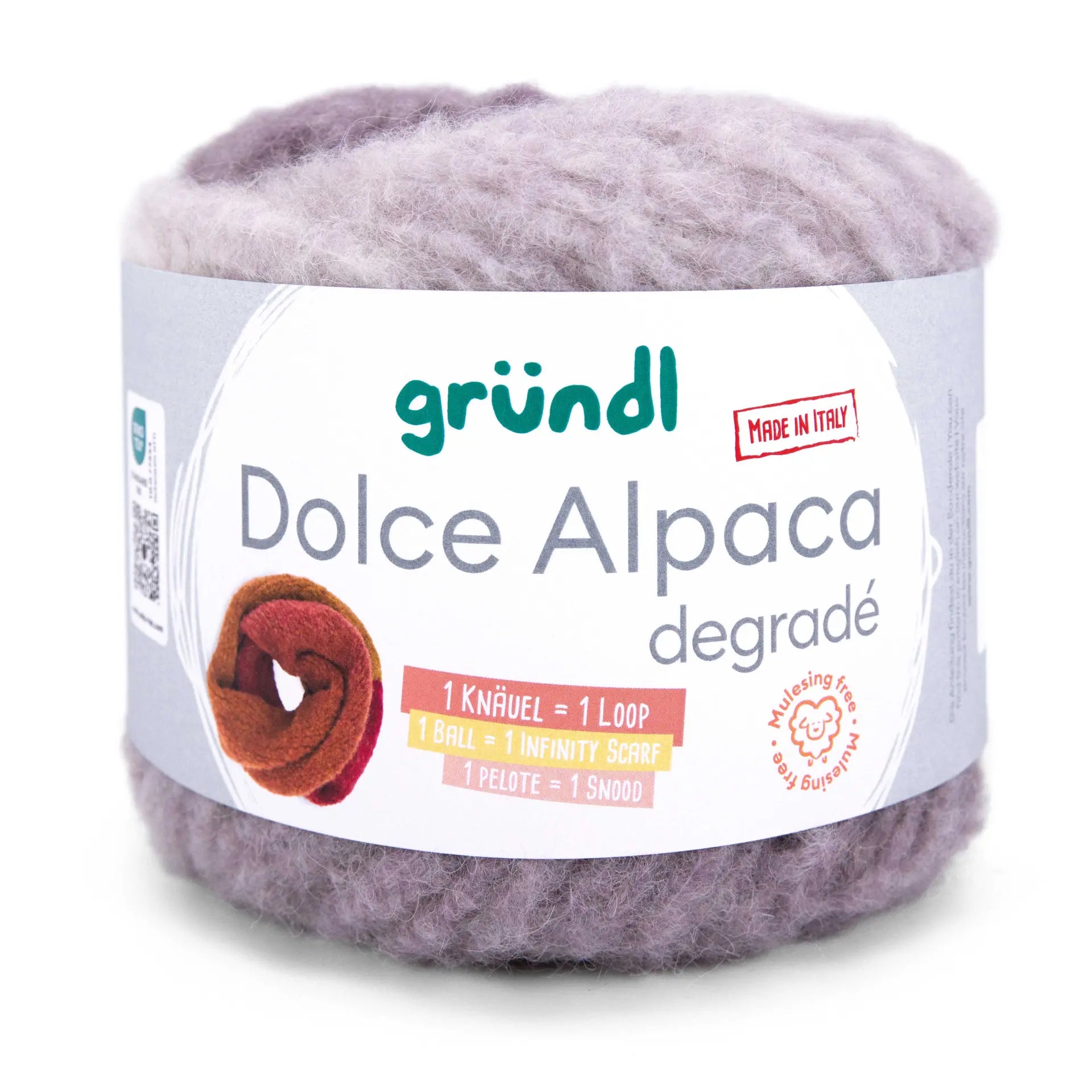 Strickset XXL-Schal Alpaca-Merino