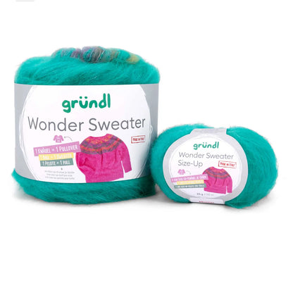 Strickset Dreieckstuch Falina aus Gründl Wonder Sweater