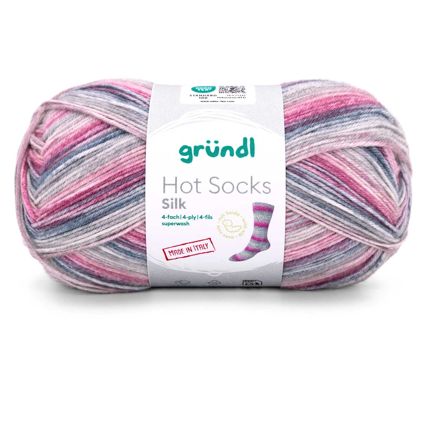 Hot Socks Silk, 4-ply
