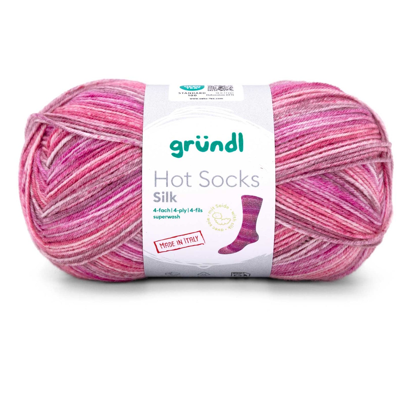 Hot Socks Silk, 4-ply