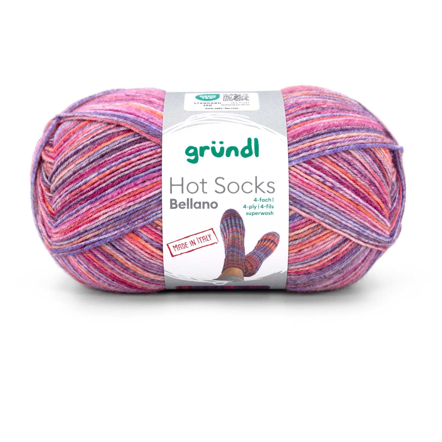 Hot Socks Bellano, 4-fach