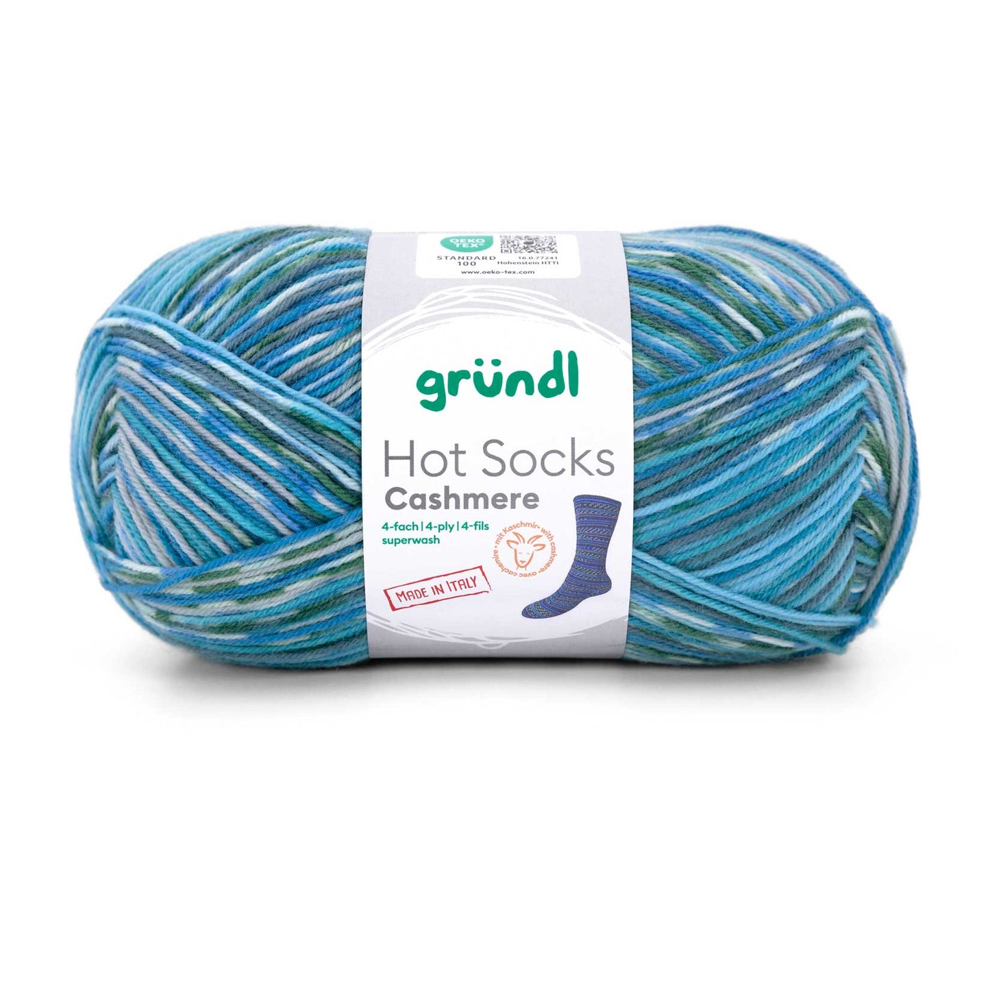 Hot Socks Cashmere, 4-fach