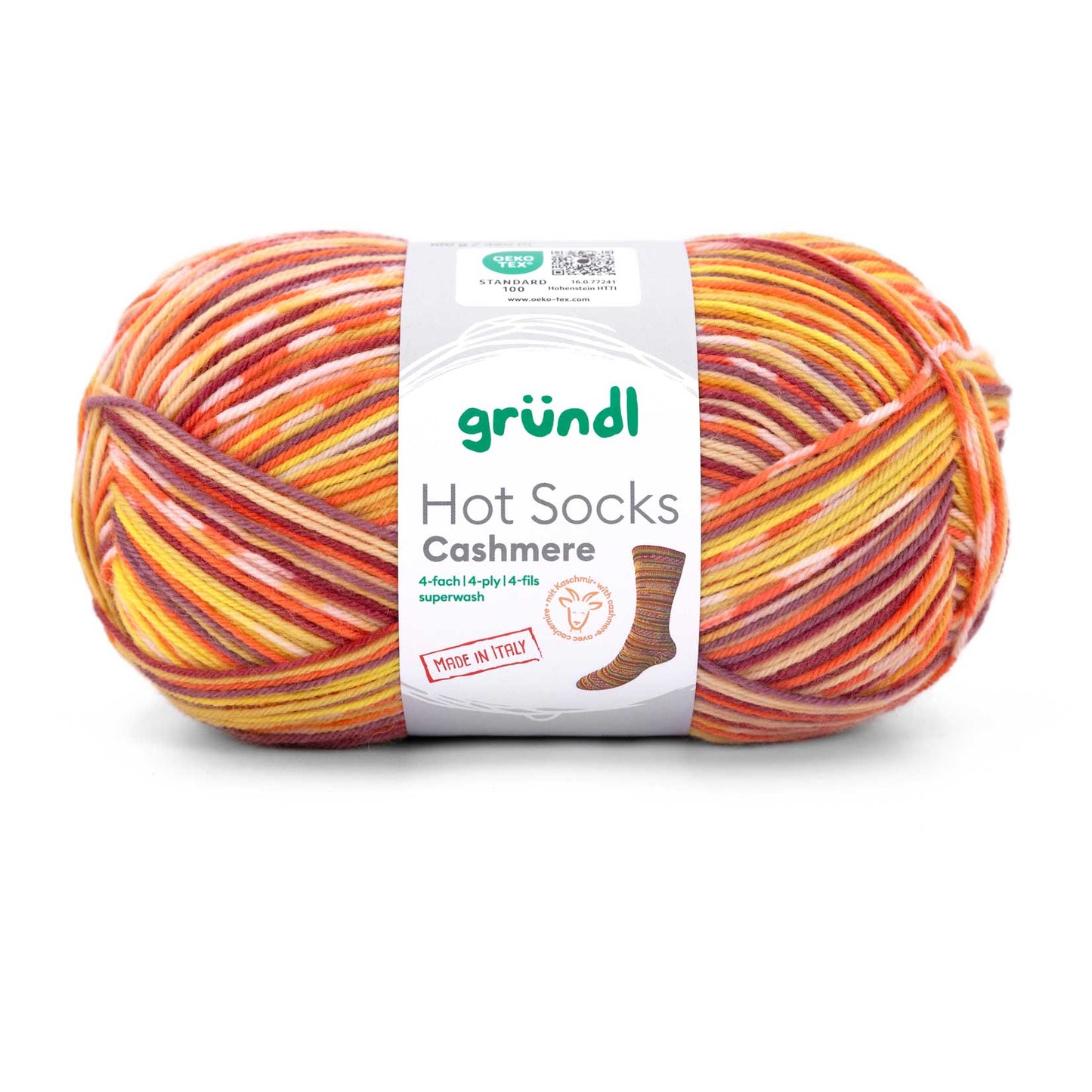 Hot Socks Cashmere, 4-fach