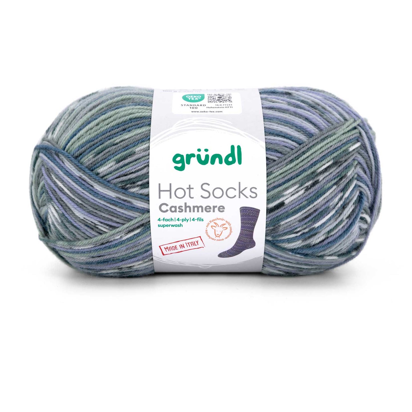 Hot Socks Cashmere, 4-fach