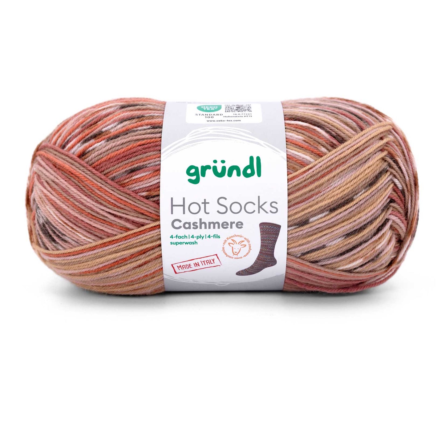 Hot Socks Cashmere, 4-fach
