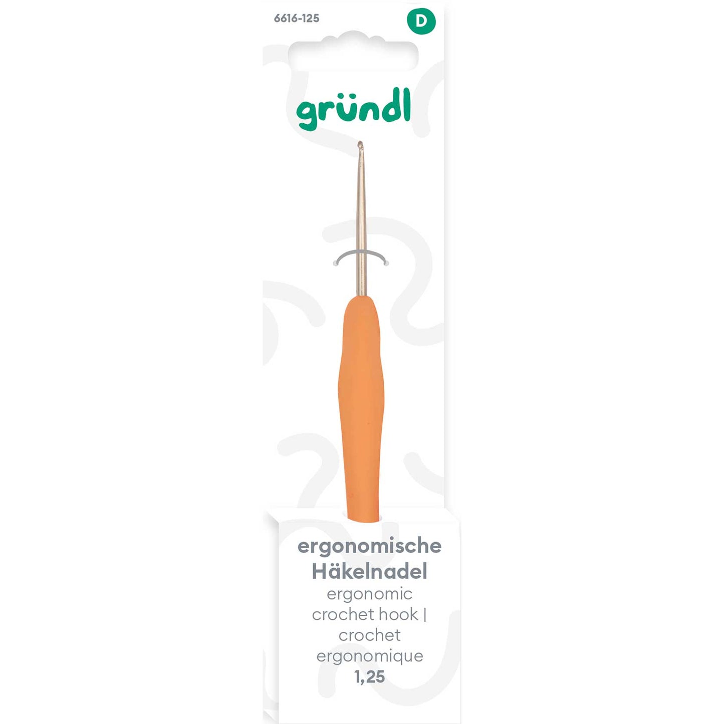Ergonomische Häkelnadel
