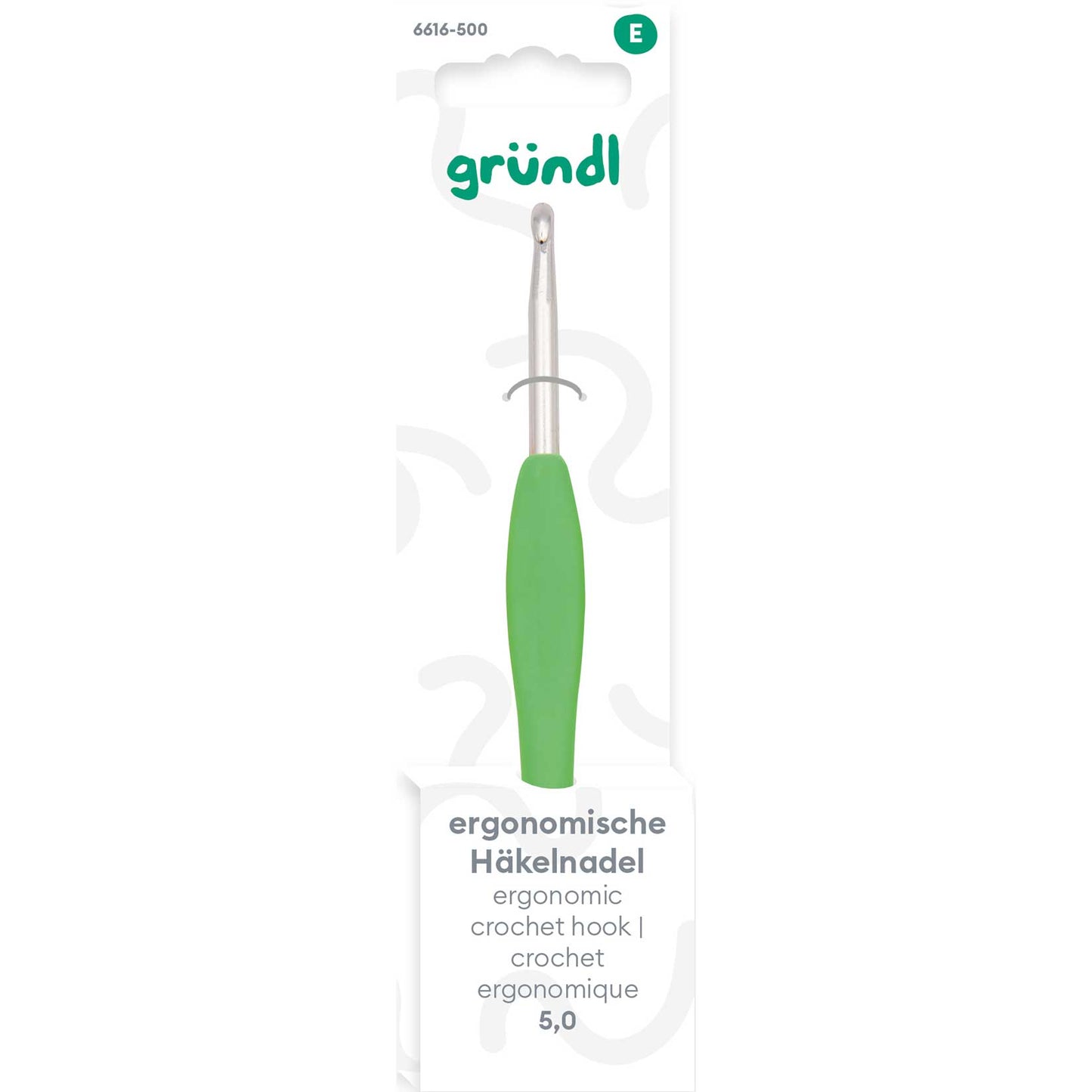 Ergonomische Häkelnadel
