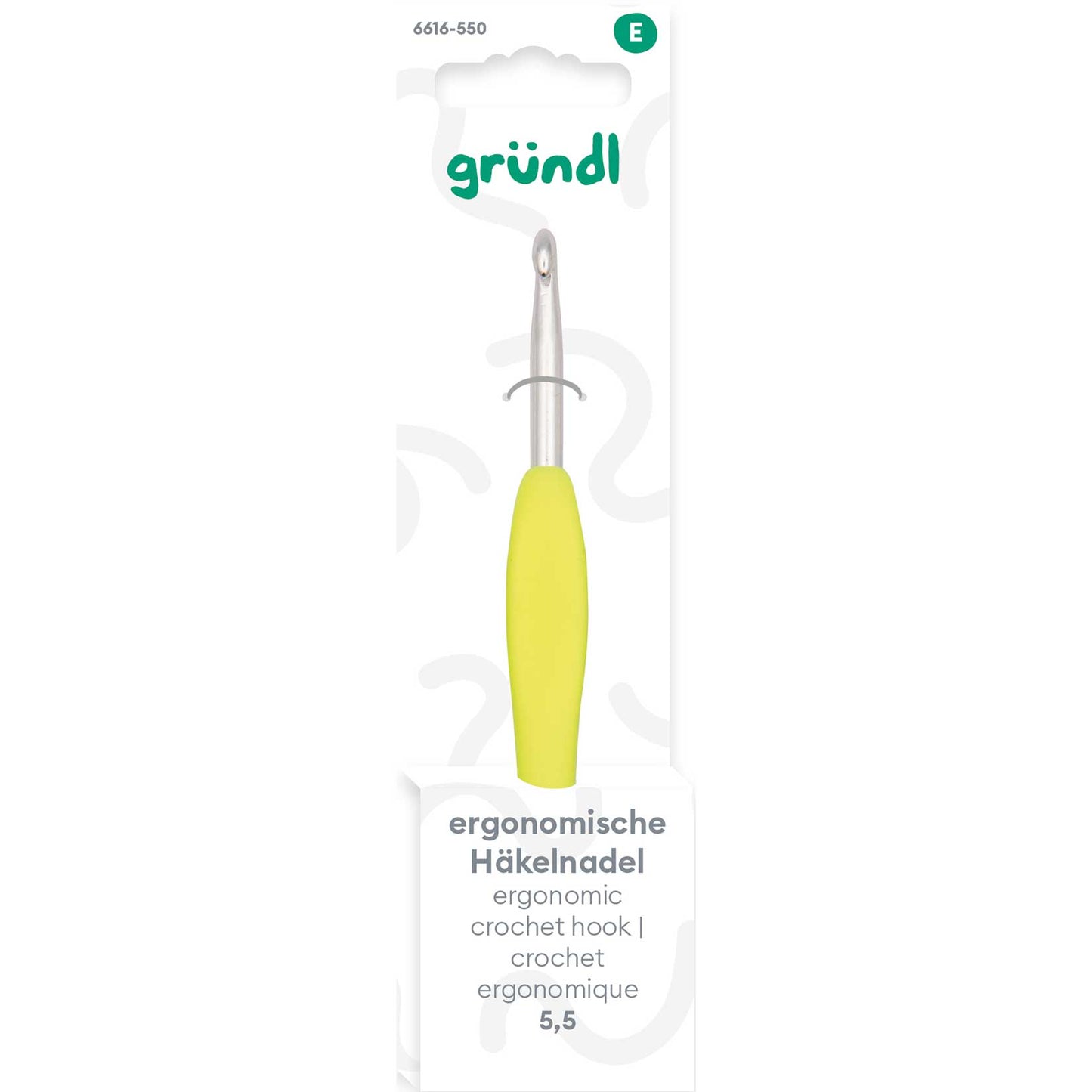 Ergonomische Häkelnadel