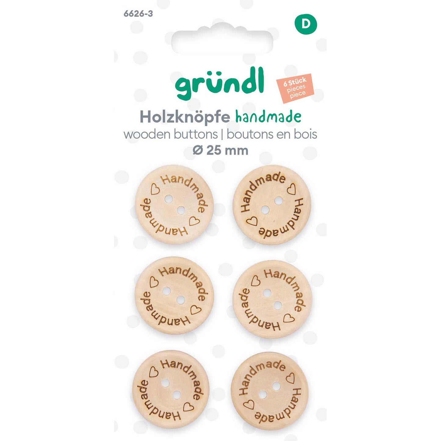 Wooden Buttons Handmade