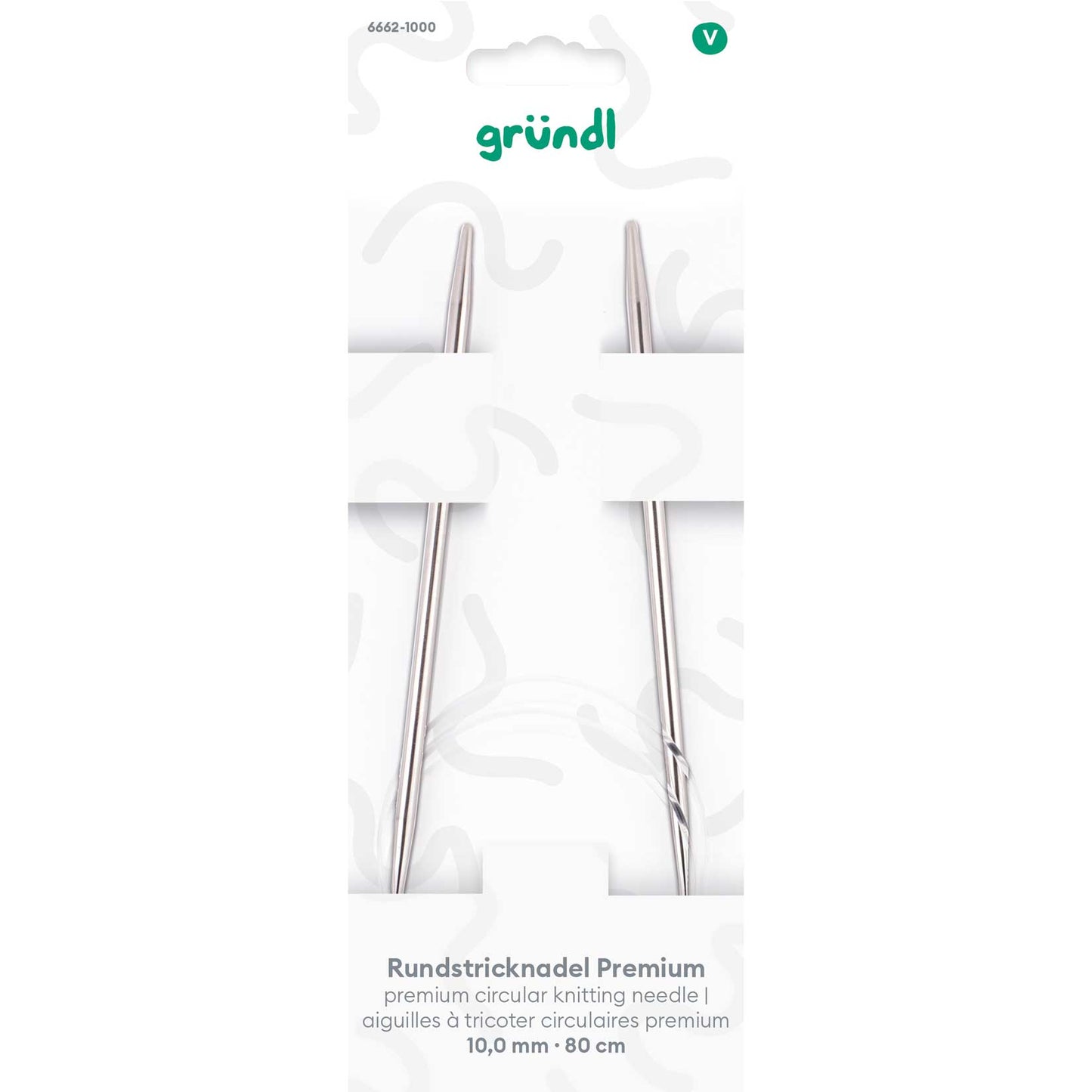 Circular knitting needle Premium, 80 cm
