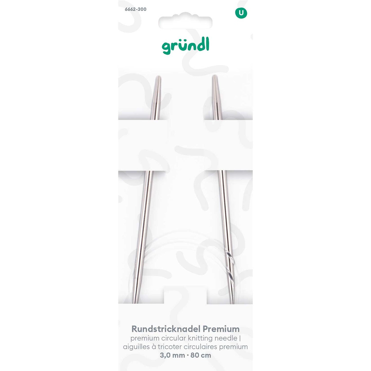 Circular knitting needle Premium, 80 cm