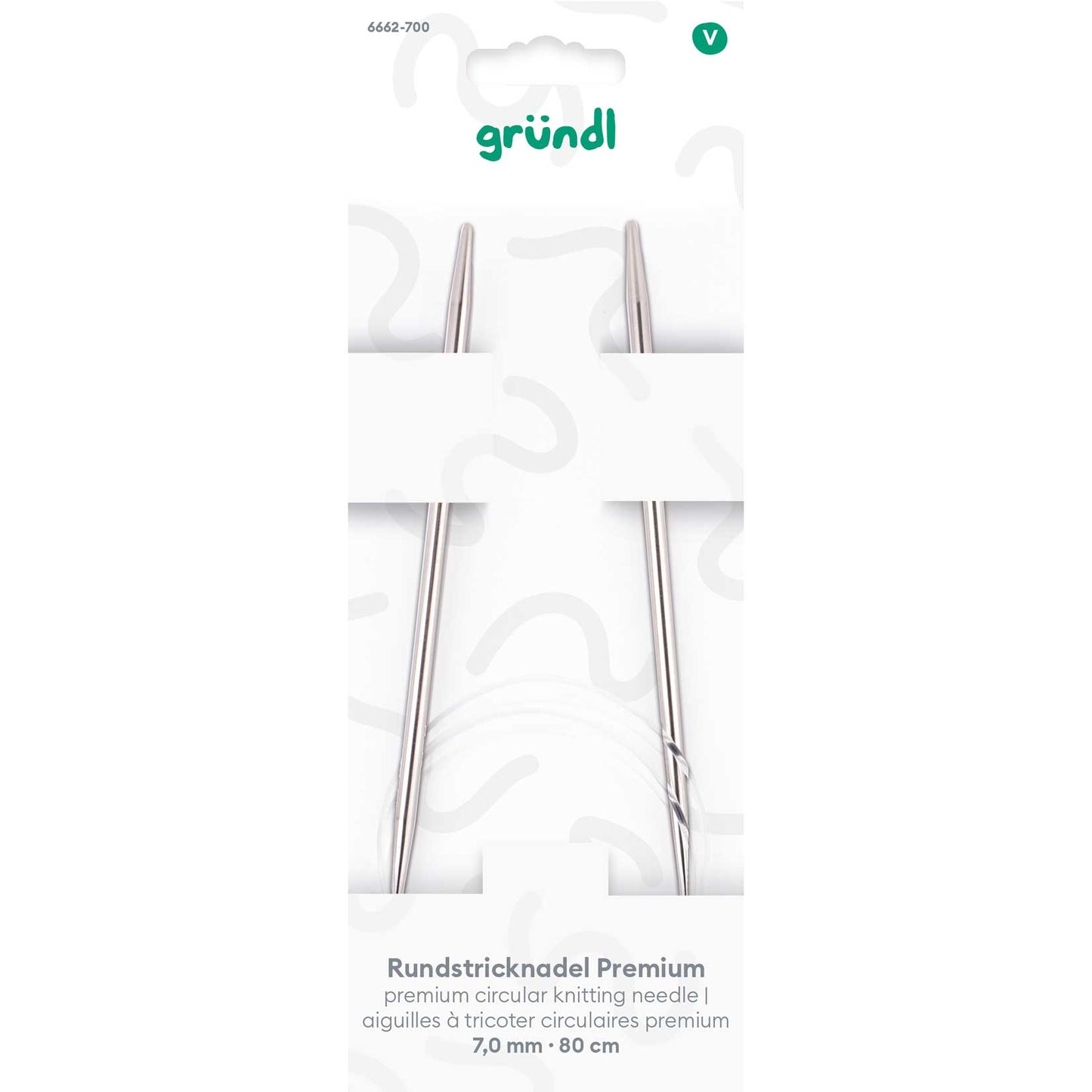 Circular knitting needle Premium, 80 cm