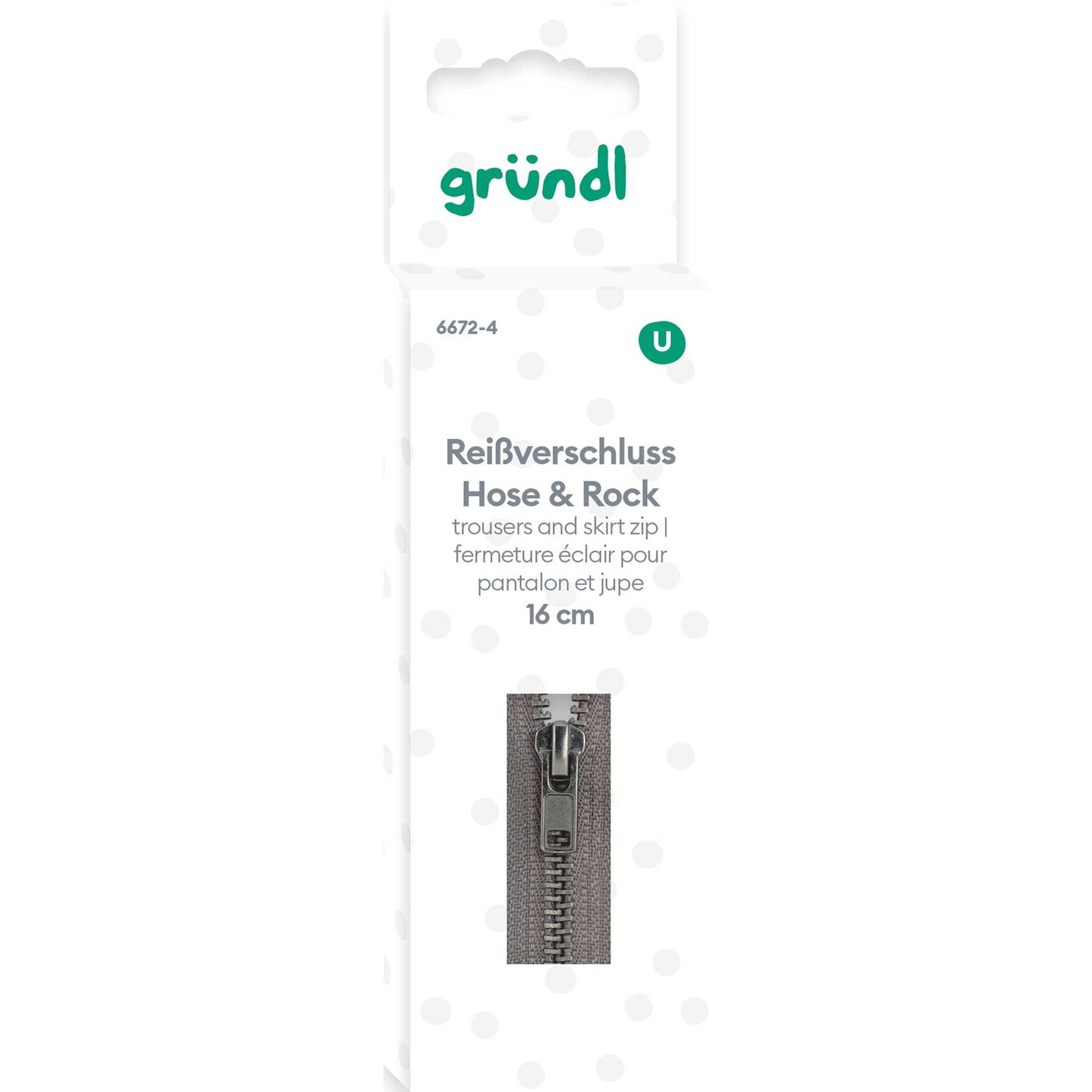 Reißverschluss Hose und Rock, 16cm