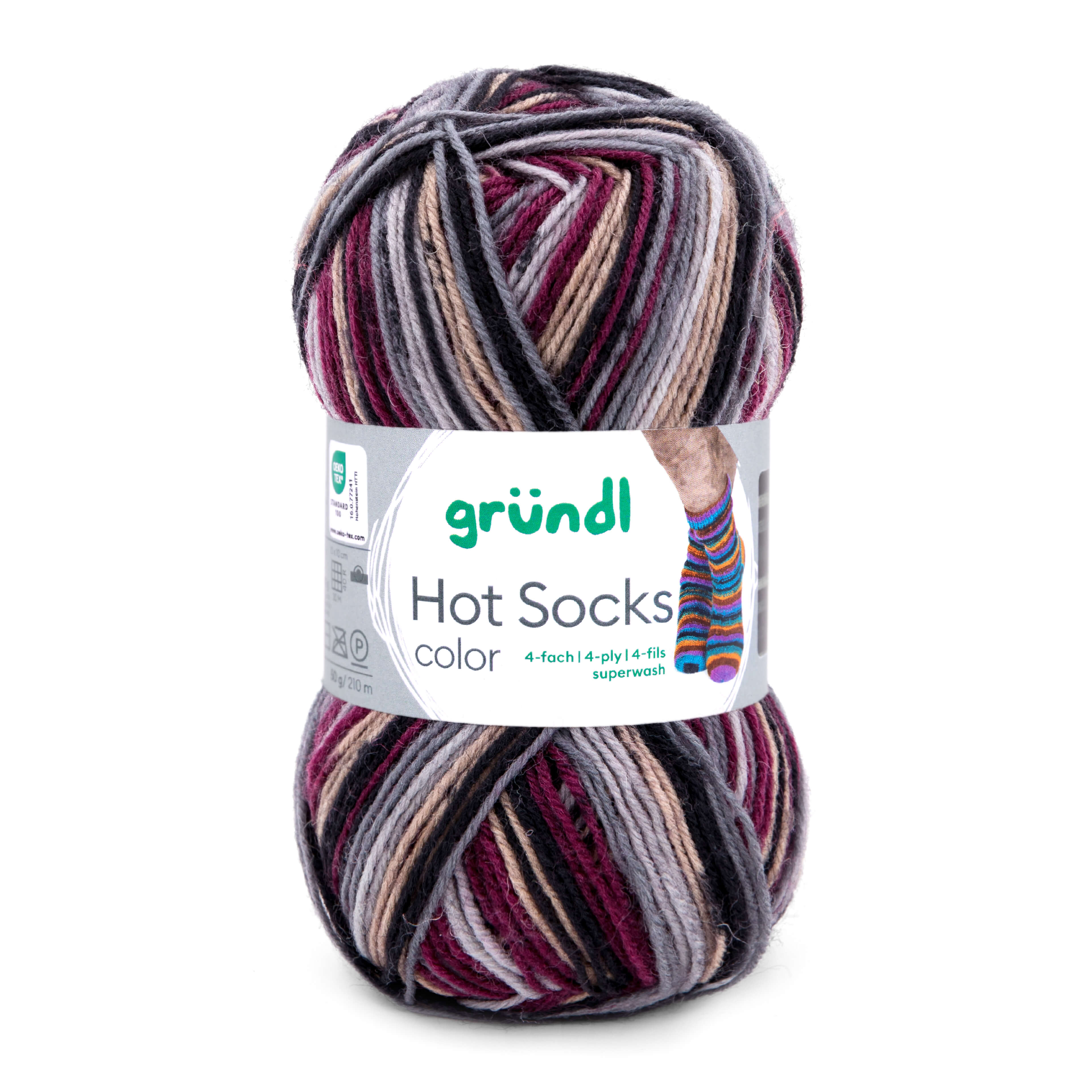 ᐅ Hot Socks color | Buy colorful sock wool online – Gründl