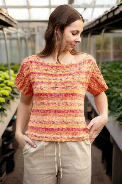 Strickset Papaya Shirt