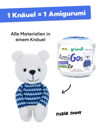 Häkelset Land & Luft AmiGos