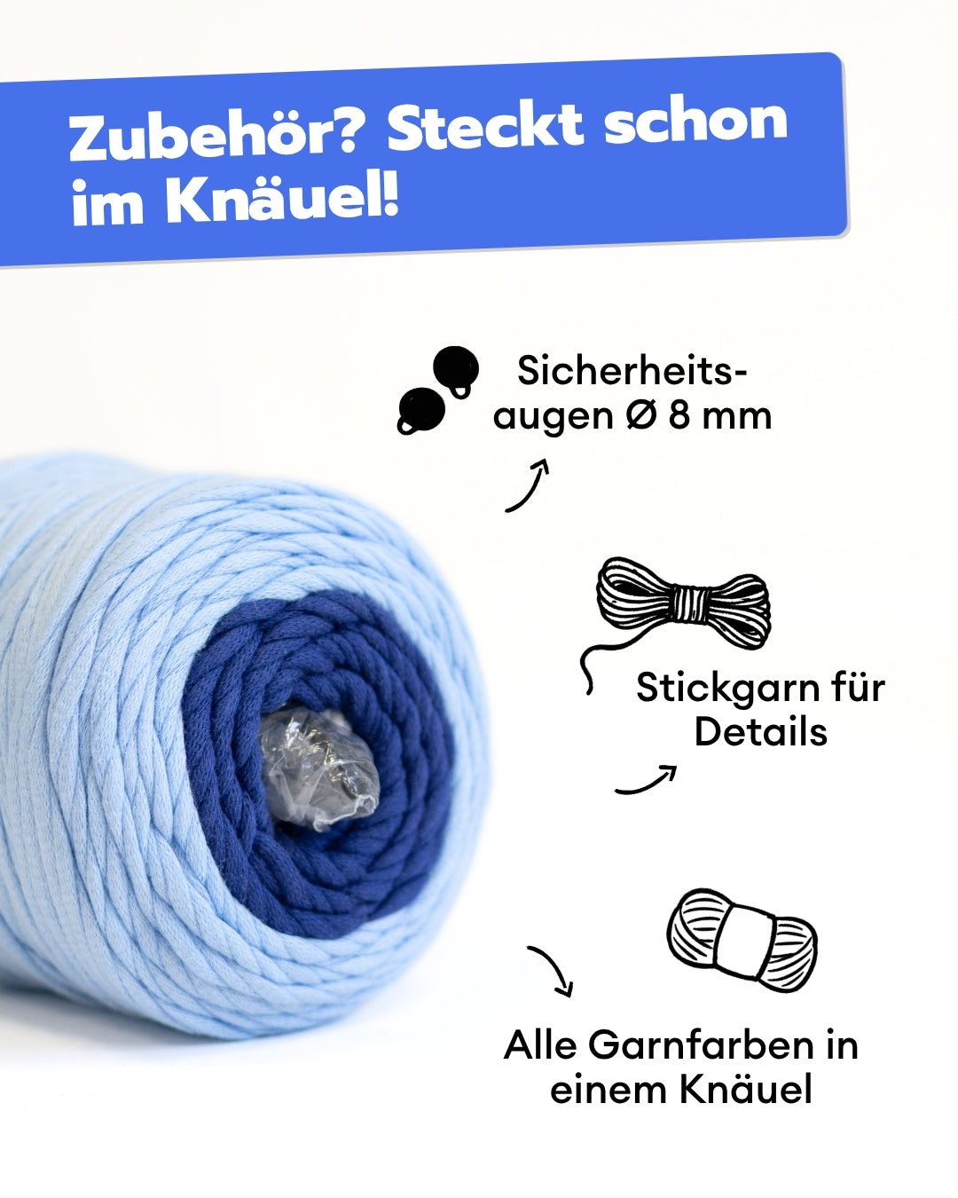 Häkelset Meeresfreunde AmiGos