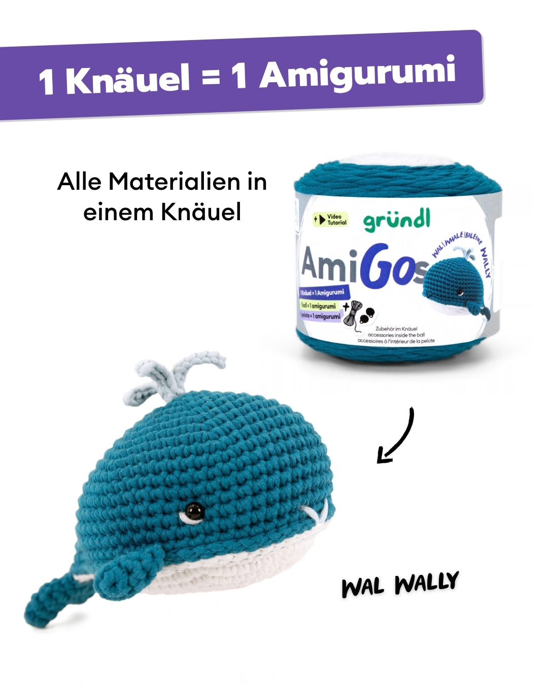 Häkelset Meeresfreunde AmiGos