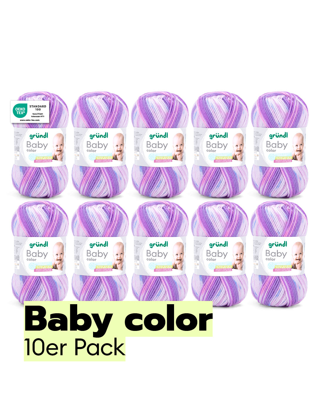 Baby color 10er Pack