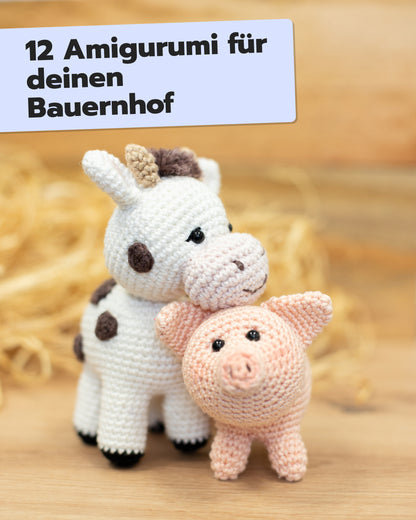 Häkel-Adventskalender Bauernhof